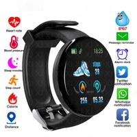 2022 new d18 smart watch 1 3 ip65 promemoria informazioni impermeabile monitor sleeo smart alarm clock fashional smart watch