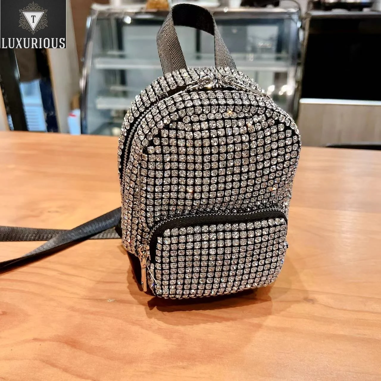 

Fashion Luxury Diamonds Women's s Small Shoulder Mobile Phone Rhinestone Female Handbags 2023 New Crossbody Bag