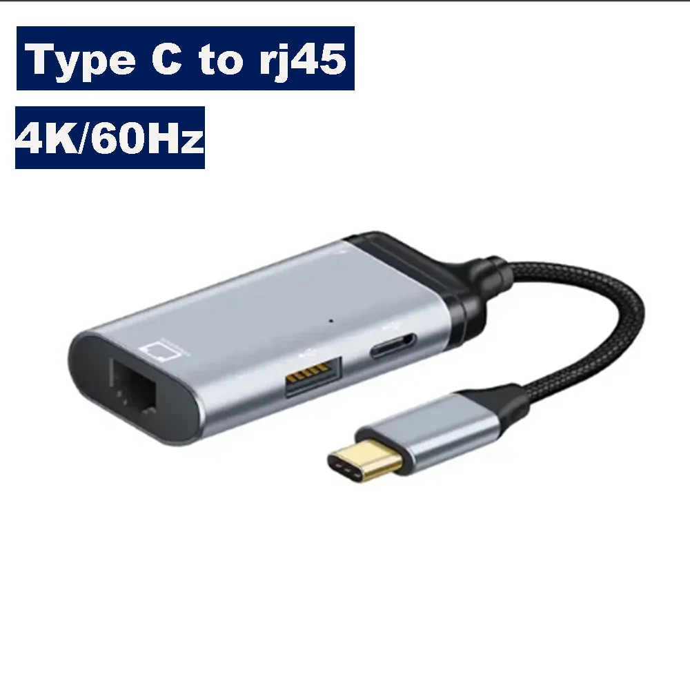 

Обновление 4K UHD USB C к rj45/VGA/DP/HDM1-compatible/Mini DP кабелю типа C к HDM1 Thunderbolt 3 адаптер ﻿