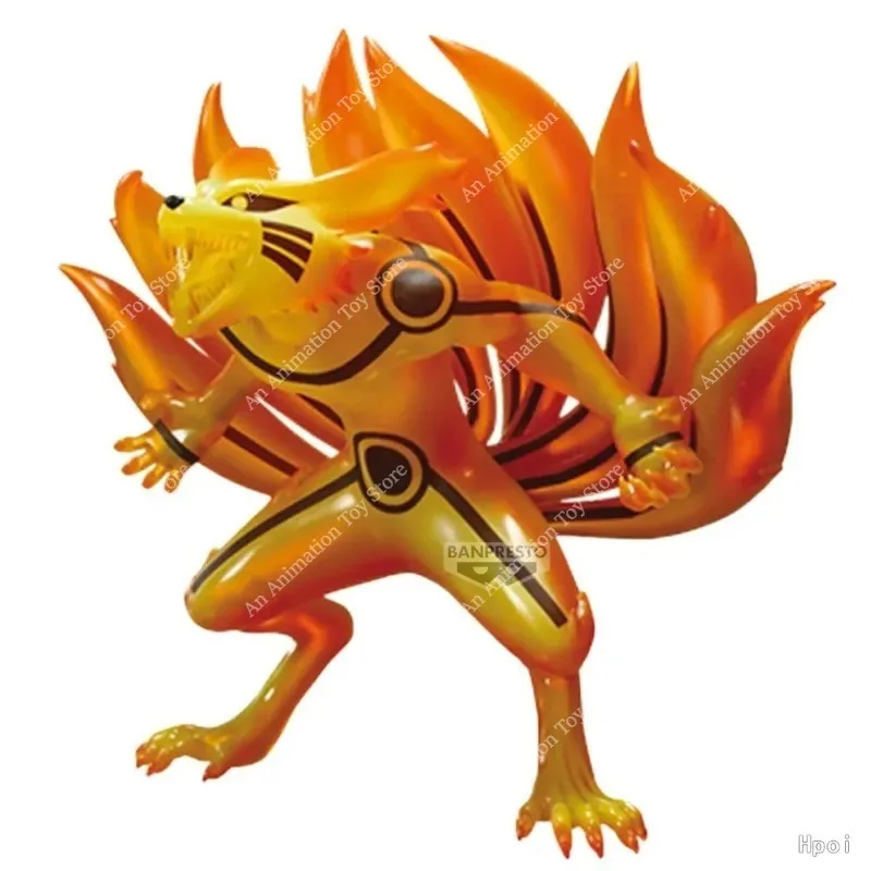 Фото Оригинальные коллекционные фигурки BANDAI BANPRESTO NARUTO Shippuden Susanoo/Kurama, прозрачно-фиолетовая аниме-модель, игрушка-подарок AS №3