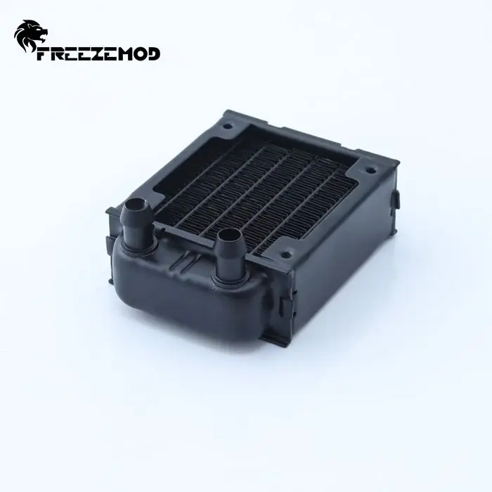 

FREEZEMOD 60/80/90 мм алюминиевый радиатор трубка резьба мини-теплообменник воды кулер теплоотвод Алюминий для водяного охлаждения