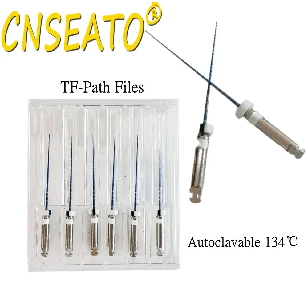 6 шт. стоматологический эндонтический дорожный напильник NiTi роторный инструмент