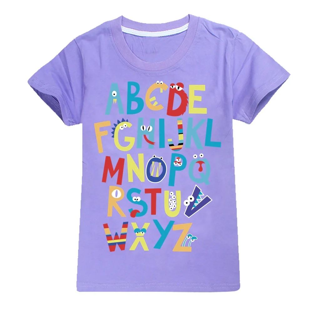 Children Sports Tees Clothing Alphabet Lore Game Kids Cosplay T-Shirt Girls Boys Short Sleeve Summer Tops Clothes Tshirts 4 Children Sports Tees Clothing Alphabet Lore Game Kids Cosplay T-Shirt Girls Boys Short Sleeve Summer Tops Clothes Tshirts 4