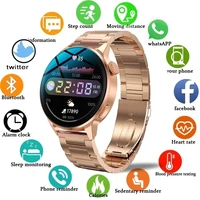 2022 nfc smart watch women bluetooth call sport gps track watch custom dial heart rate ecg smartwatch for samsung huawei xiaomi