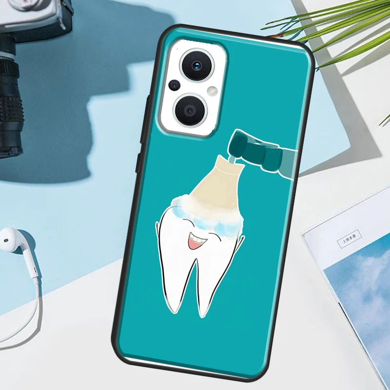 Фото Чехол для телефона с дизайном «Зуб» для OPPO Reno 8T 7 8 Lite 15F 14 F 13 11 12 10 15 Pro, OPPO Find X9 X8 X5 Pro №3