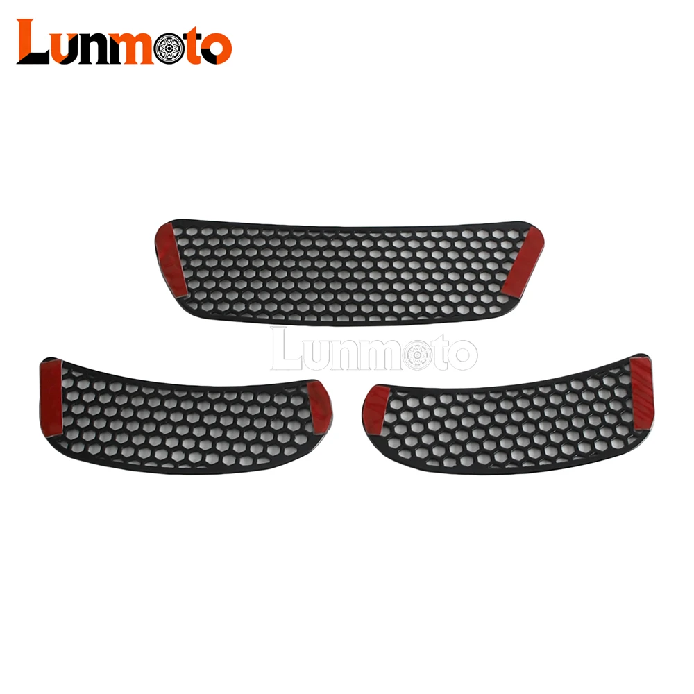 Защитные решетки для воздухозаборников для Harley Softail 2022-2025 Low Rider ST FXLRST 2022 Low Rider El Diablo FXRST, черный алюминий (art.: 3920d4e4bdba7) - 3920d4e4bdba7