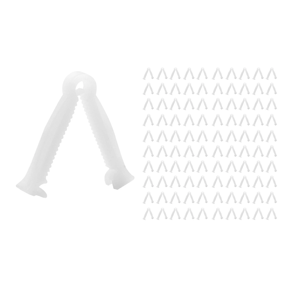 100 шт. одноразовые зажимы для пуповинного шнура свиней кровоостанавливающие