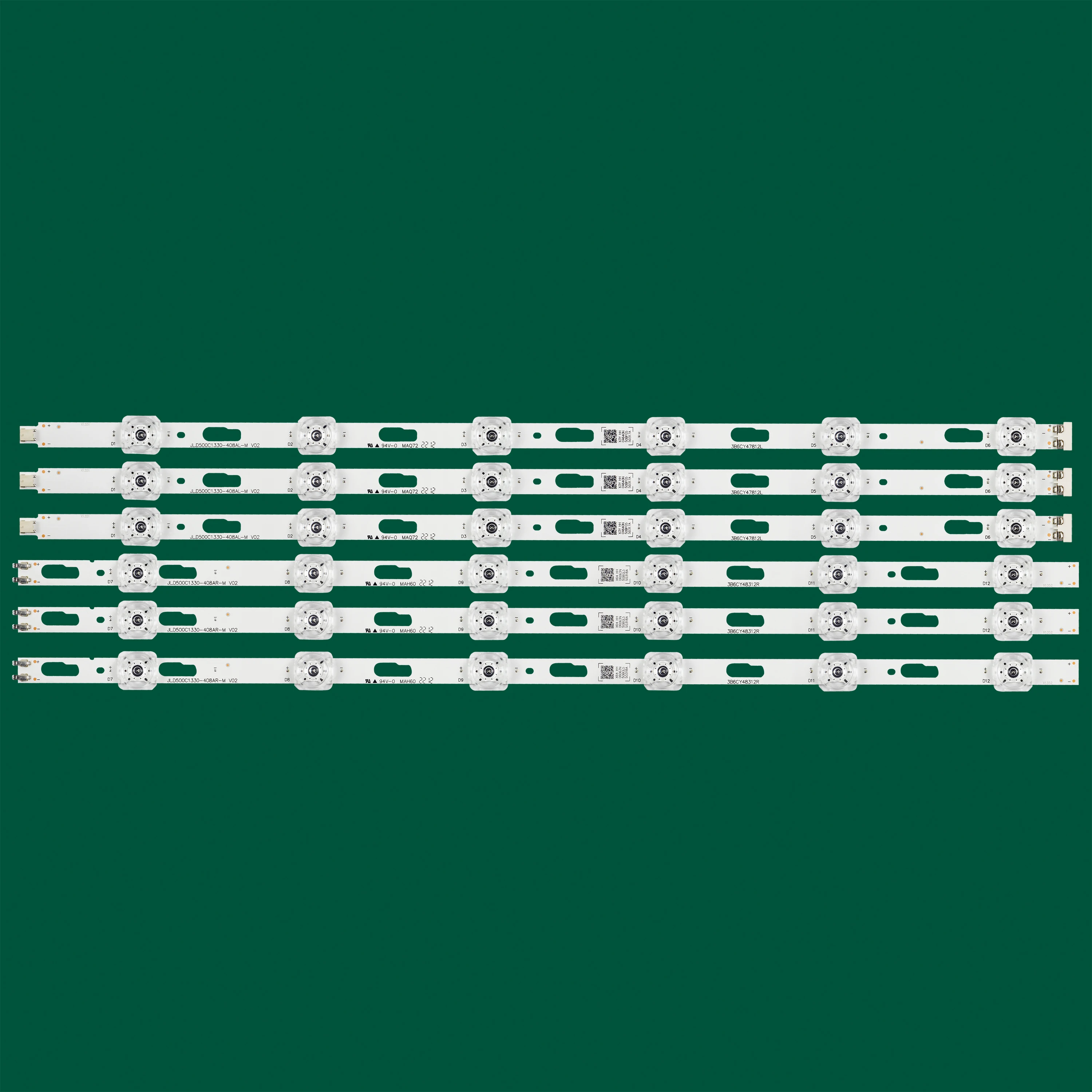 

LED strip for Samsung JL.D500C1330-408AL-M_V02 JL.D500C1330-408AR-M_V02 V0T7-500SMA-R1 500SMB-R1 V0T7-500SMA-R0 V0T7-500SMB-R0