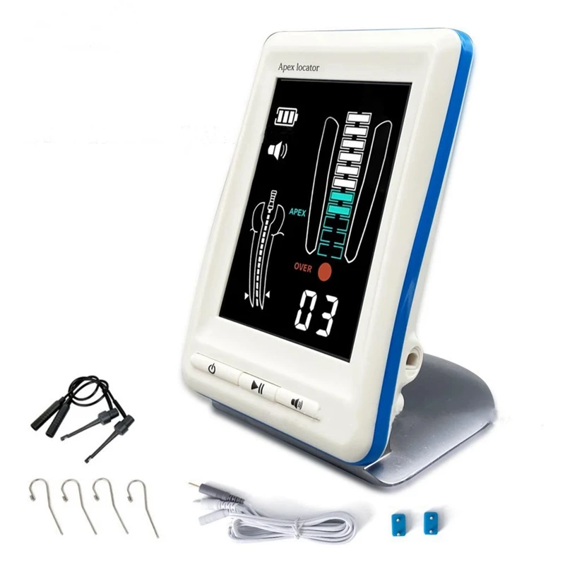 

Apex Locator LCD Screen Endo Root Canal Measuring Instrument Tools For Dentist EU Plug