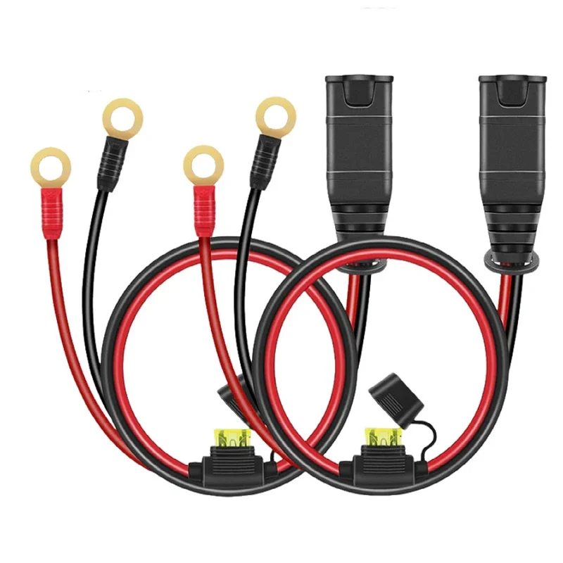 Комплект из 2 жгутов подходящих для NOCO GC008 X-Connect M10 (10 мм) XL клемма с ушком кабель