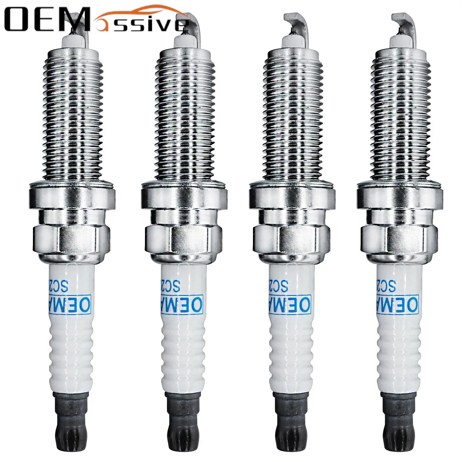 

4Pcs Laser Iridium Spark Plugs 90919-01253 For Toyota Nissan Sentra Frontier Lexus Land Rover Jaguar Mazda CX-3 CX-5 MX-5