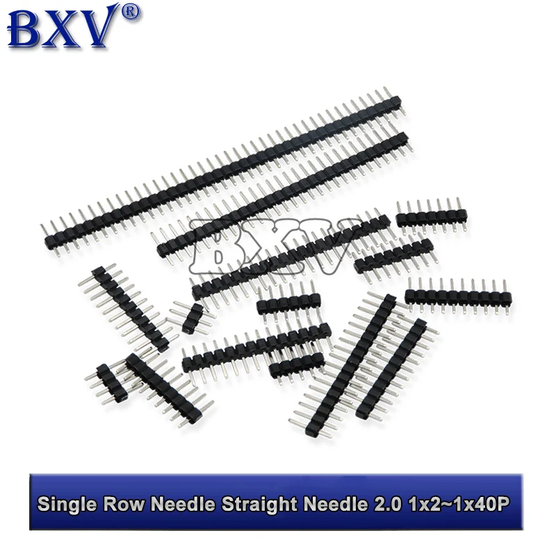 

10 шт. IGMOPNRQ 2,0 мм однорядный прямой штыревой разъем 2 мм 1x2/3/4/5/6/7/40 контактная полоса разъем 8P/10P/15P/40P