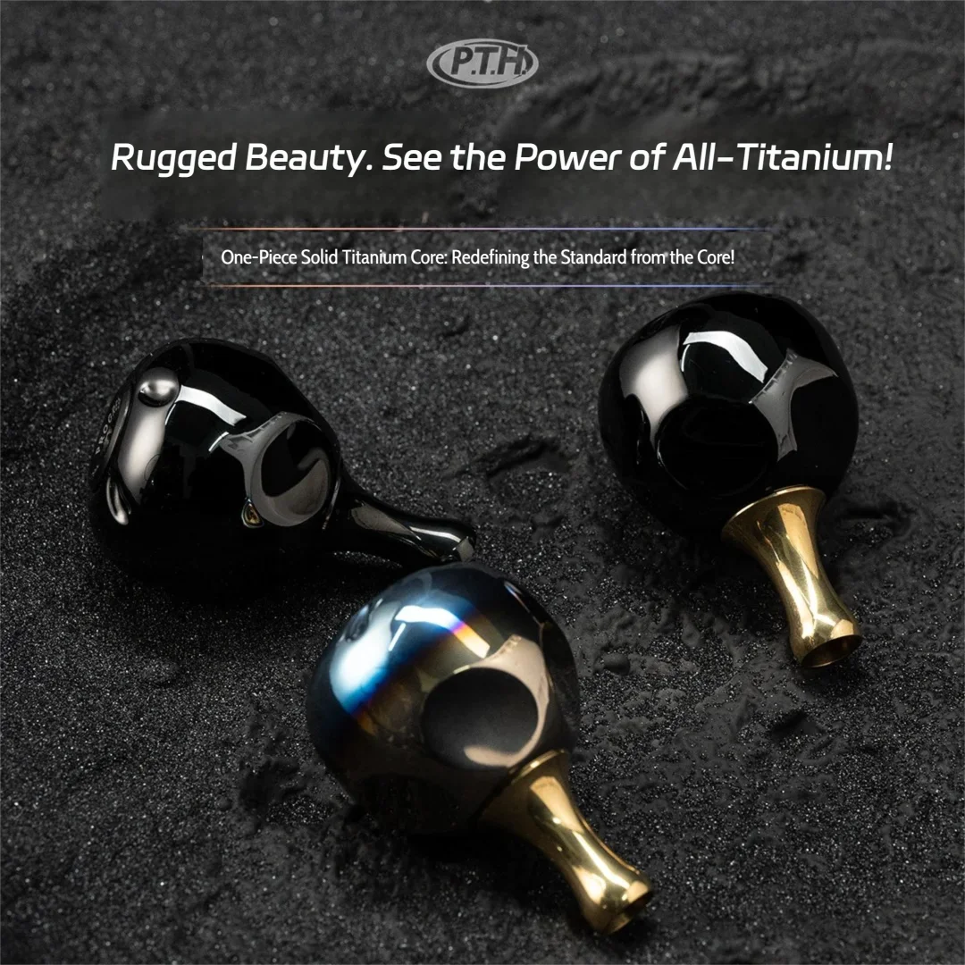 Фото Рукоятка PTH TCO40 цельная для морских джиговых катушек Shimano Stella SW, TP, CQ и Daiwa SALTIGA. №5