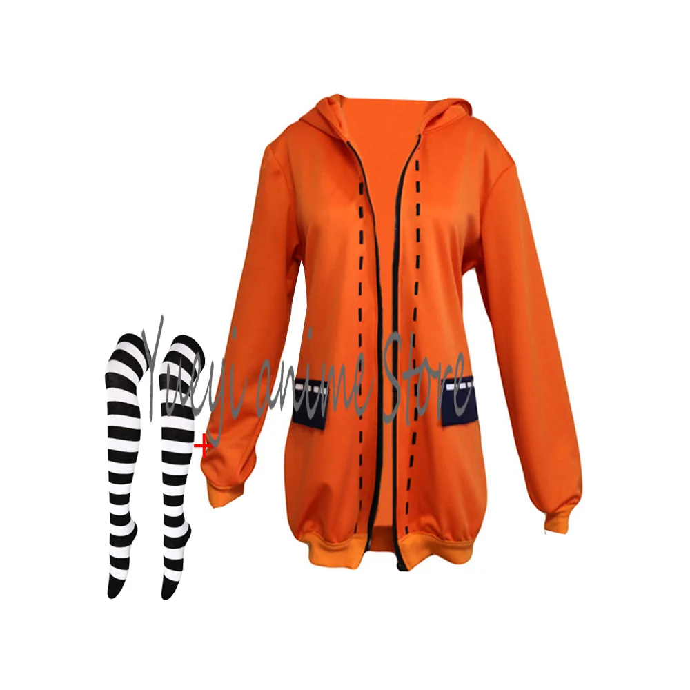 Аниме Косплей Костюм Yomozuki Толстовка Куртка Пуловер Хэллоуин для женщин взрослые