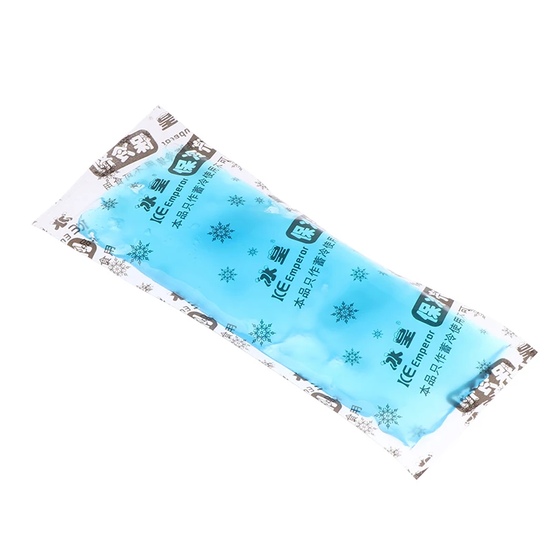 Bag Storage Pouch Medical Gel Ice Pack Flexible Ice Wrap Blu