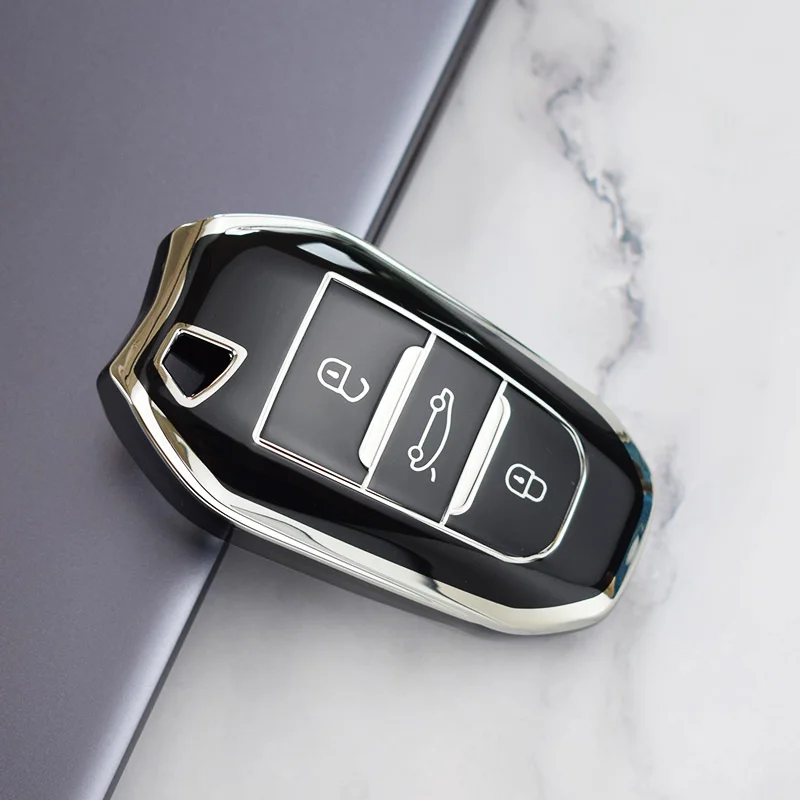 

Новый чехол из ТПУ для автомобильного дистанционного ключа для Peugeot 308 408 508 2008 3008 4008 5008 Citroen C4 C4L C6 C3-XR Picasso DS3 DS4 DS5