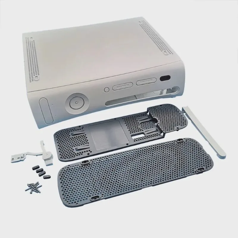 Фото Полный комплект для замены корпуса консоли, совместимый с Xbox 360 Dual 65nm (старая версия), не совместим с моделями 90nm. №4