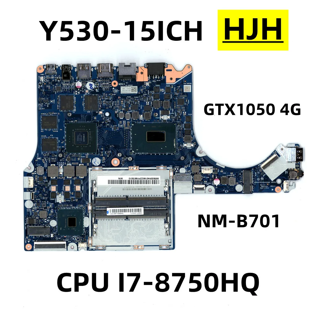 

For Lenovo Legion Y530-15ICH Laptop Motherboard NM-B701 CPU I7-8750HQ, GTX1050,4GB, DDR4 FRU 5B20R40198 100% Test