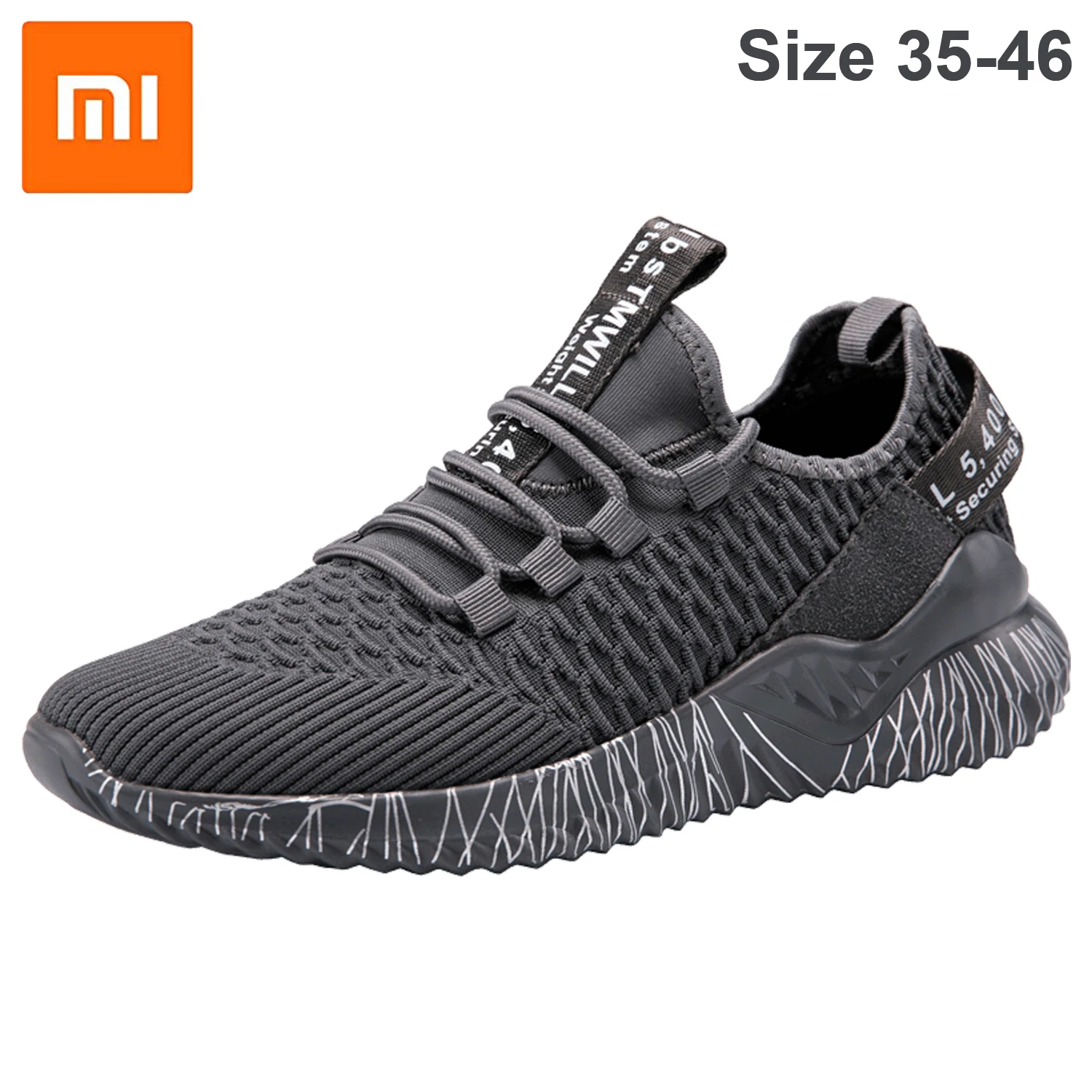 

Мужские беговые кроссовки Xiaomi Mijia Mi, спортивные Легкие уличные удобные дышащие кроссовки Uni-mould 2,0, Нескользящие кроссовки