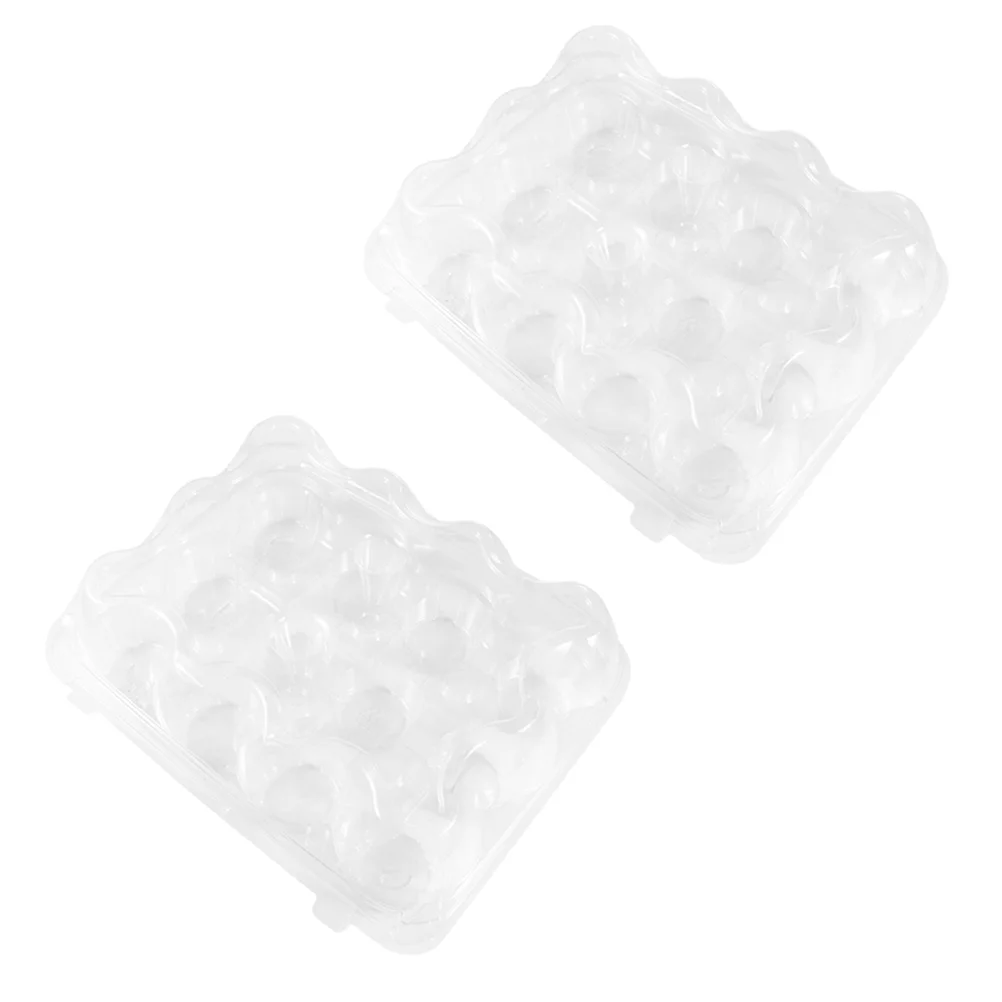 2 шт. штабелируемые мини-контейнеры для кексов коробки транспорта маффинов