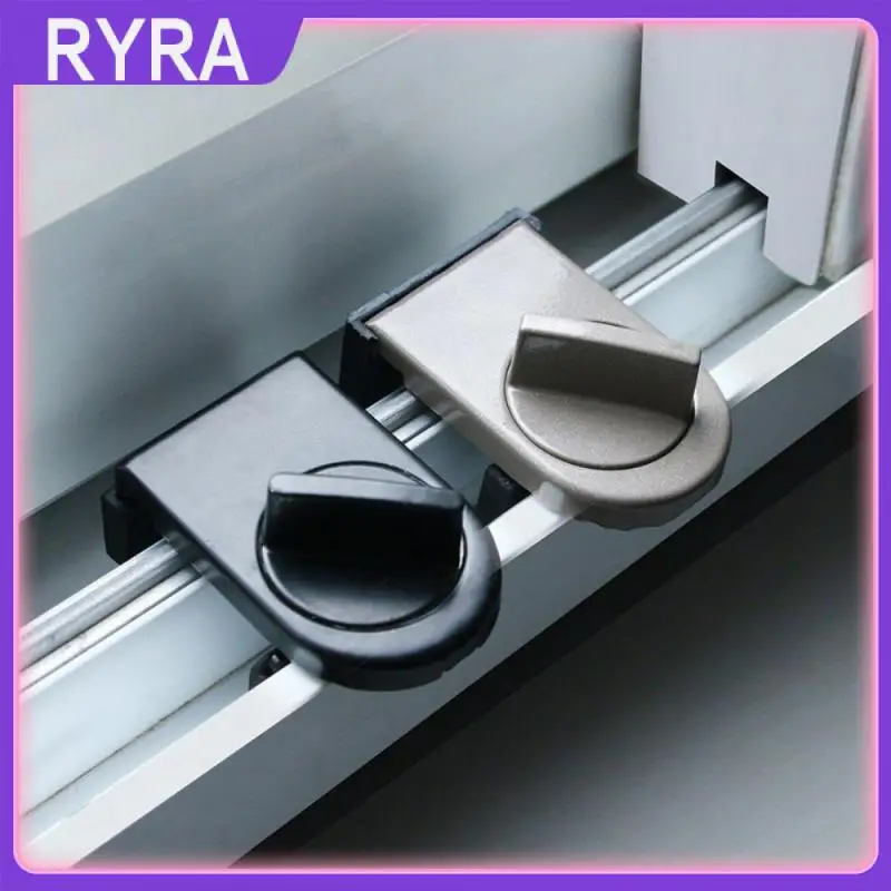 

Замок для раздвижных дверей и окон из алюминиевого сплава, регулируемые замки для дверей, защита от кражи, блокировка для домашней безопасности