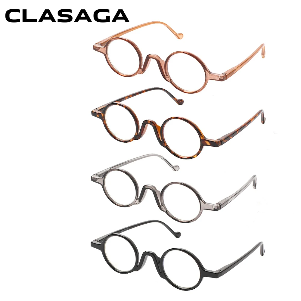 

CLASAGA Reading Glasses High Quality Spring Hinge Men Women Anti Blue Light Reader Fashion Design Anti Fatigue Computer Glasses
