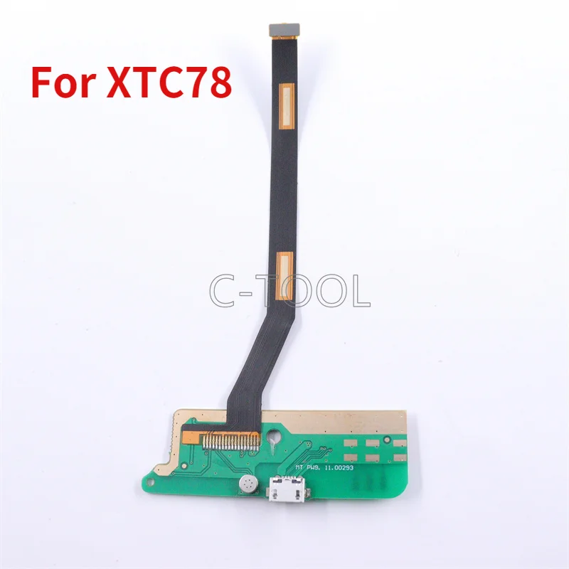 

5 шт., USB-порт для зарядки для XTC78 NFC, гибкий кабель