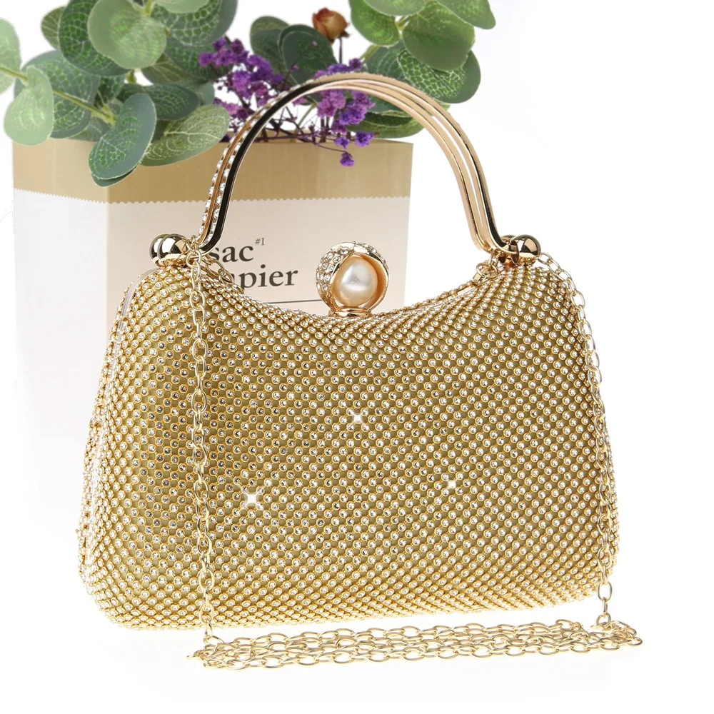 

Luxury Portable Banquet Dress Evening Bag Wedding Bag