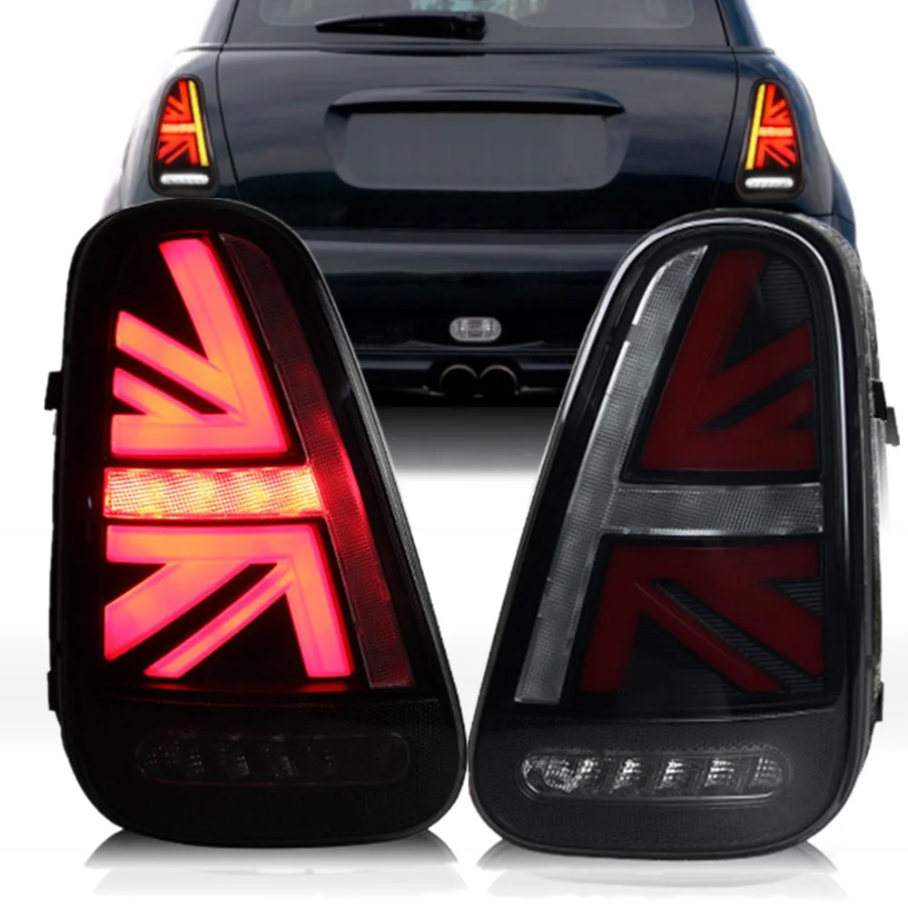 

Автомобильный светодиодный задний фонарь в сборе для BMW MINI R50 R52 R53 2001-2006, аксессуары, светодиодный задний тормоз, сигнал поворота, фонарь