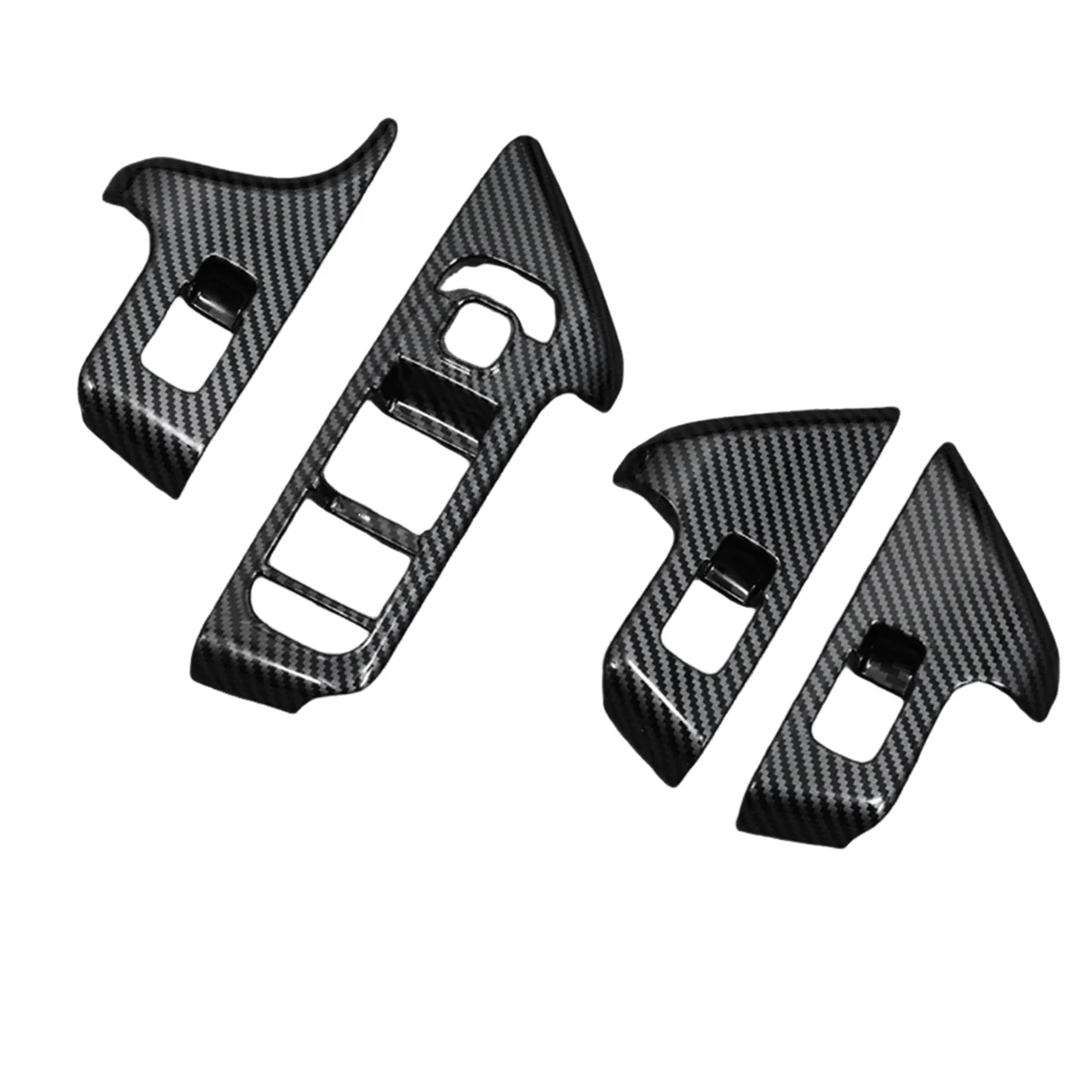 4 шт./комплект наклейки на панель переключателя двери и окна Mercedes-Benz GLB/GLA/EQA/EQB-Class