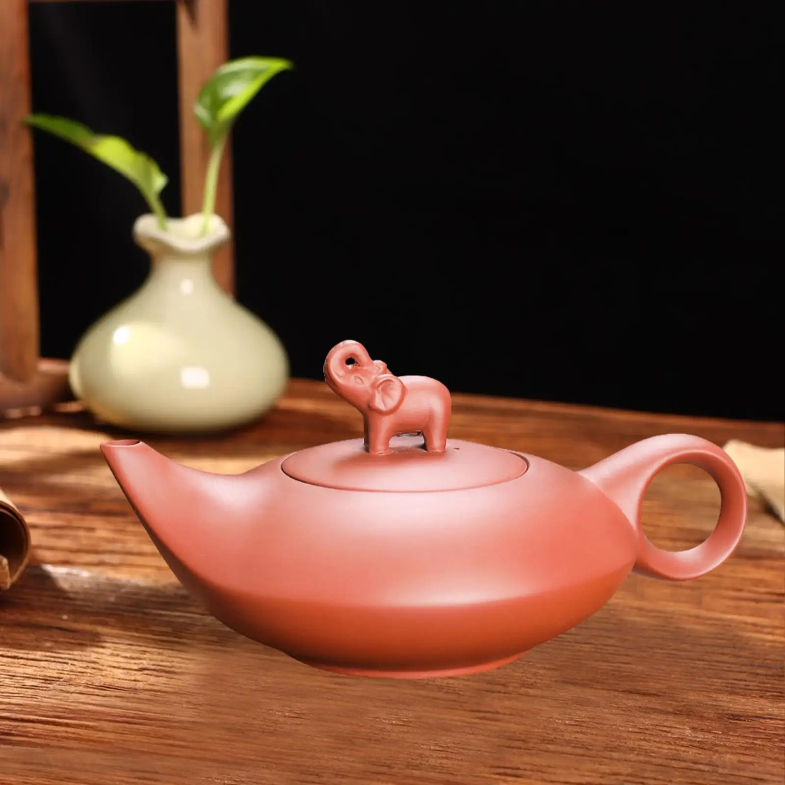Фиолетовый глиняный чайник Gongfu домашний подарок нагновенный с крышкой