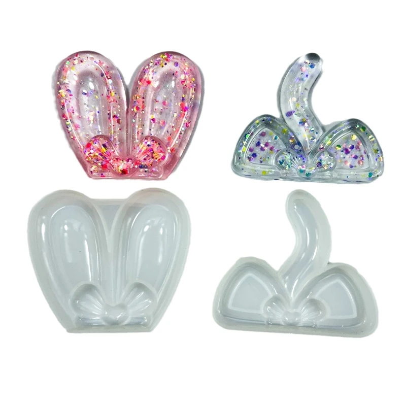 

Silicone Resin Moulds Silicone Animal Ear Mold DIY Craft Molds Ornament Moulds 264E