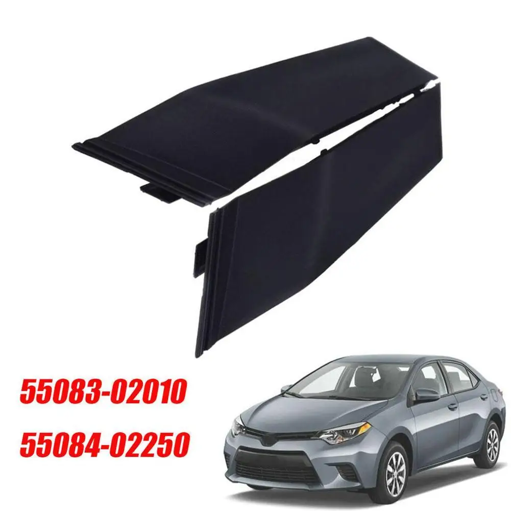 

2PCS Car Front Windshield Wiper Side Cowl Cover Trim Accessories for Toyota Corolla 2014 2015 2016 2017 2018 2019 55083-02010