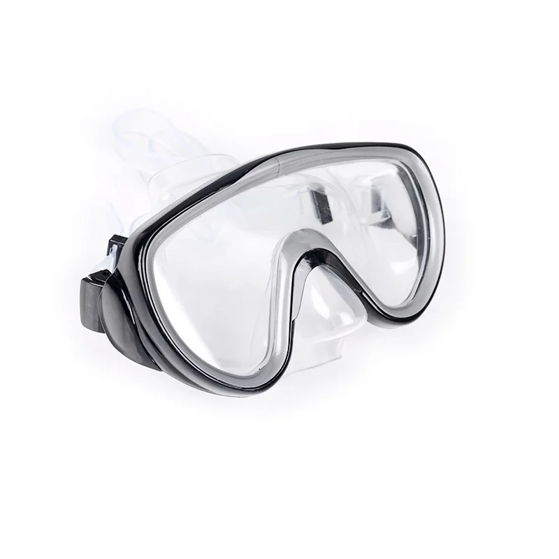 

Large Frame Diving Goggles Swimming Goggles for Adults Antifog Snorkeling Mirror Unisex Tempered Glass Goggles Swim Glasses