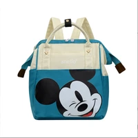 disney mickey and minnie baby 2022 summer new cartoon printing college style large capacity student backpack