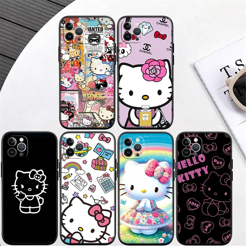 Чехол Hello kitty для телефона Samsung Galaxy A03 A11 M21 M30 M30S M31 J5 J6 J7 J8 Plus Prime Core Pro Quantum 2