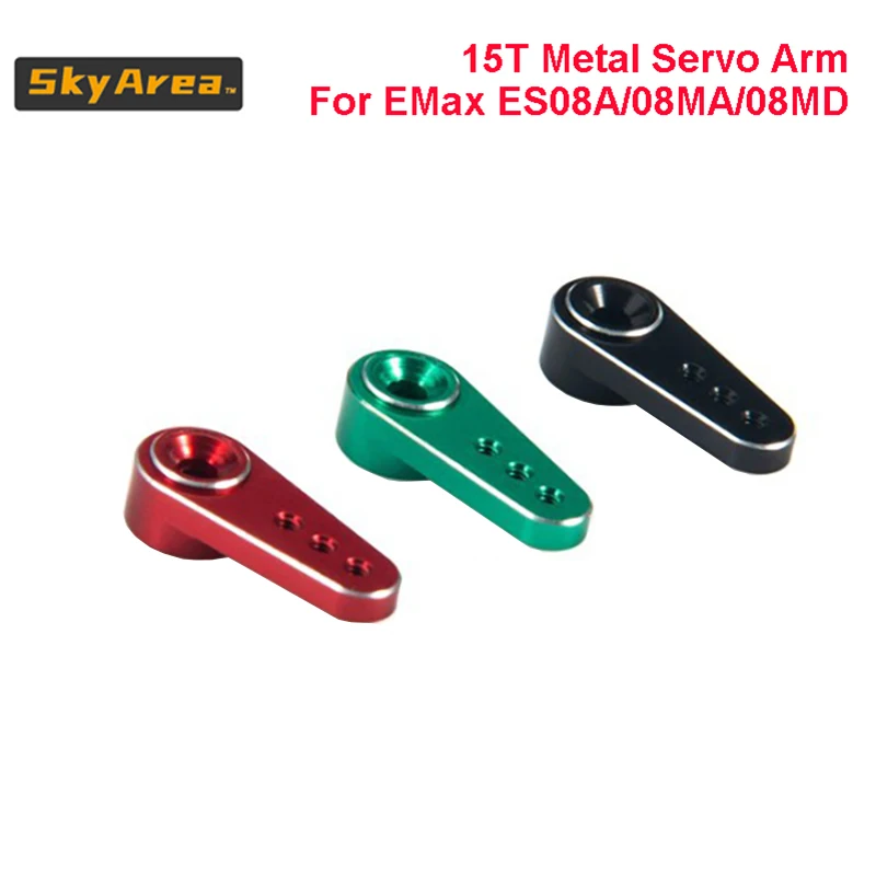 Металлический 15T сервопривод для EMAX ES08A ES08MA ES08MD для Axial SCX24 1/24