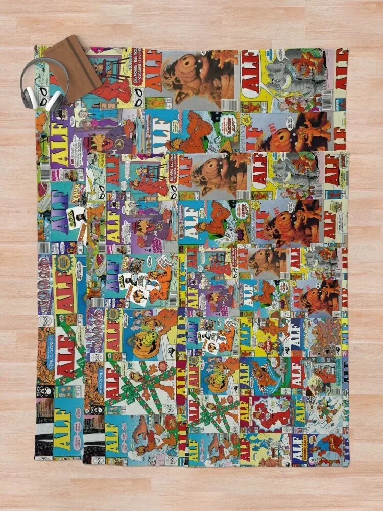 Alf плед одеяло персонализированный подарок термобелье для путешествий кровать