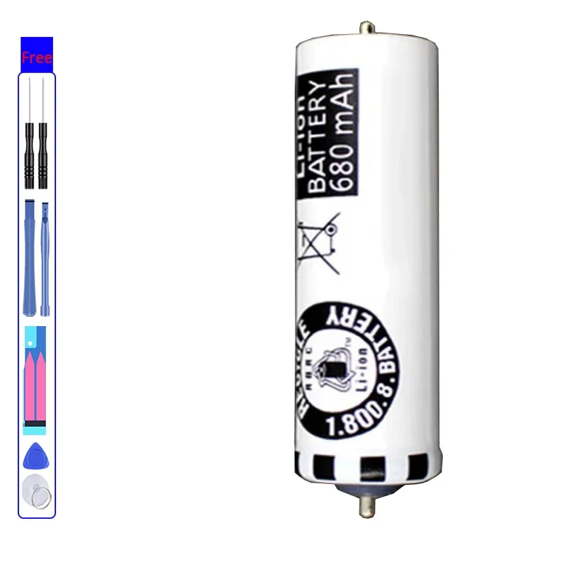 Цифровая батарея для электробритвы Panasonic эпилятора массажа ES8042 ES8043 ES8044 ES8048 680 мАч