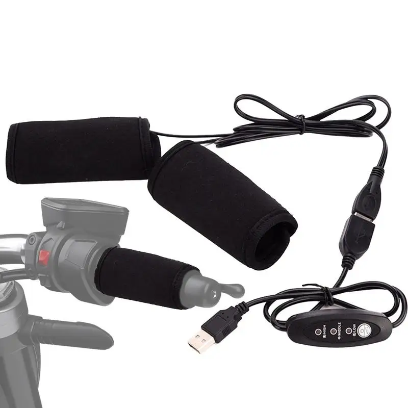 Anchtek ручки для руля мотоцикла с подогревом электрические чехол теплый