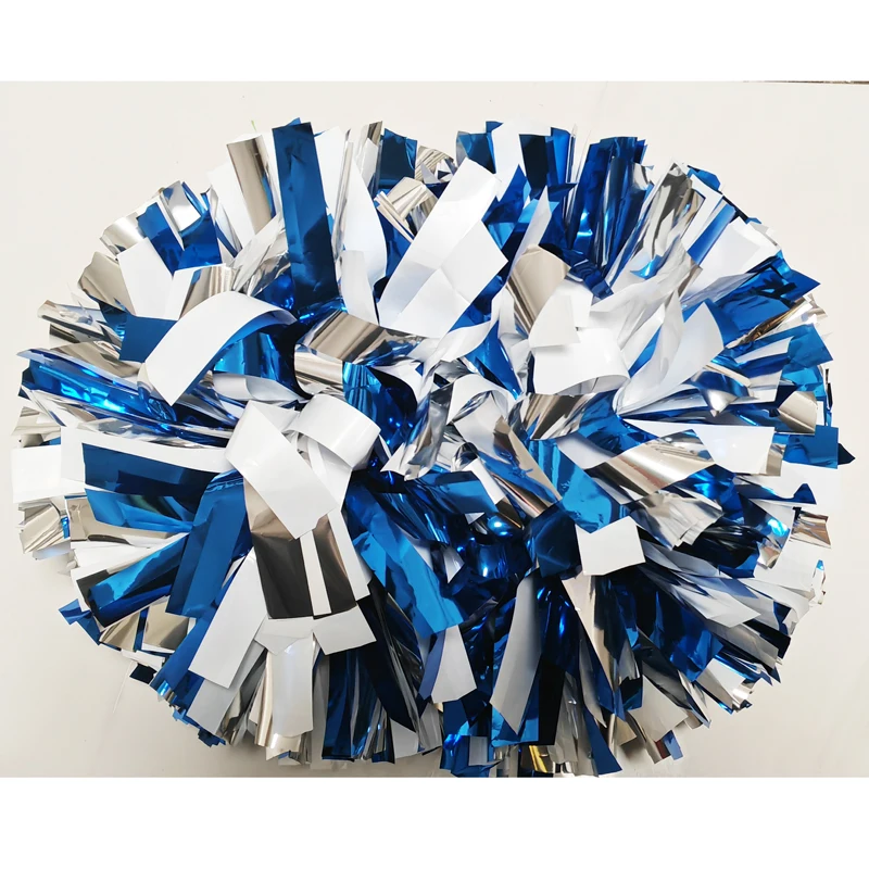 1 шт. зеленые помпоны металлик Радуга пластик