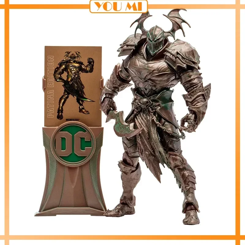 

Mcfarlane Toys Anime Figure Merciless Patina (Dc Multiverse) Gold Label Action Figure Statue Model Collectible Christmas Gifts