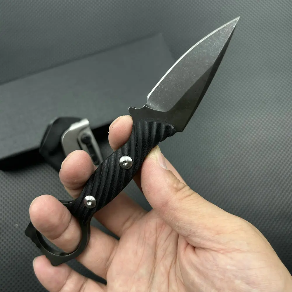 Карманный нож Trskt D2 уличный для шеи тактический защиты острые ножи выживания на