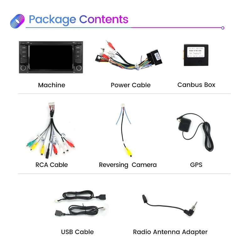 2 Din Android 10 автомобильный радиоприемник мультимедийный плеер 4 ядра для