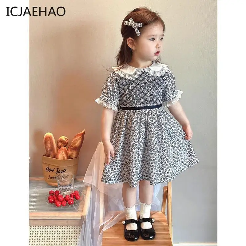 ICJAEHAO платья для девочек детская одежда королевский бутик платье принцессы