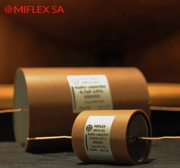 MIFLEX медный фольги масляный конденсатор для бумажной трубки KPCU-01 KPCU-03 250 В 630