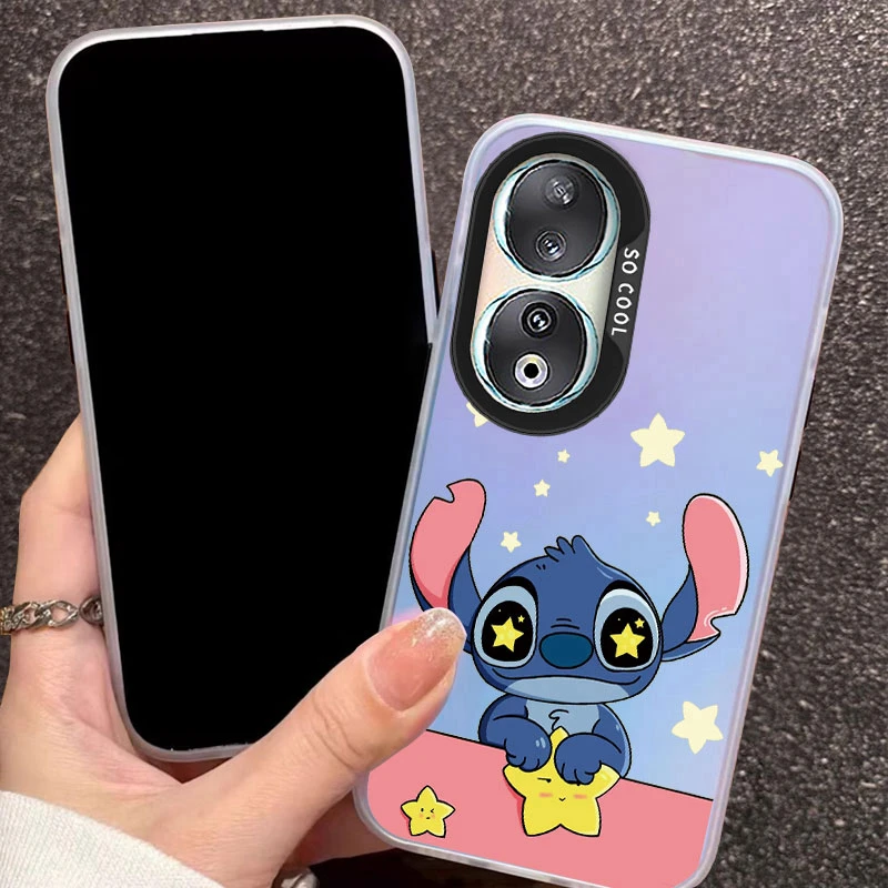 Чехол для телефона Cute Stitch Couple Honor 200 Pro Lite X9a X8a X7a 90 70 X8b 5G Cartoon задняя крышка из ТПУ