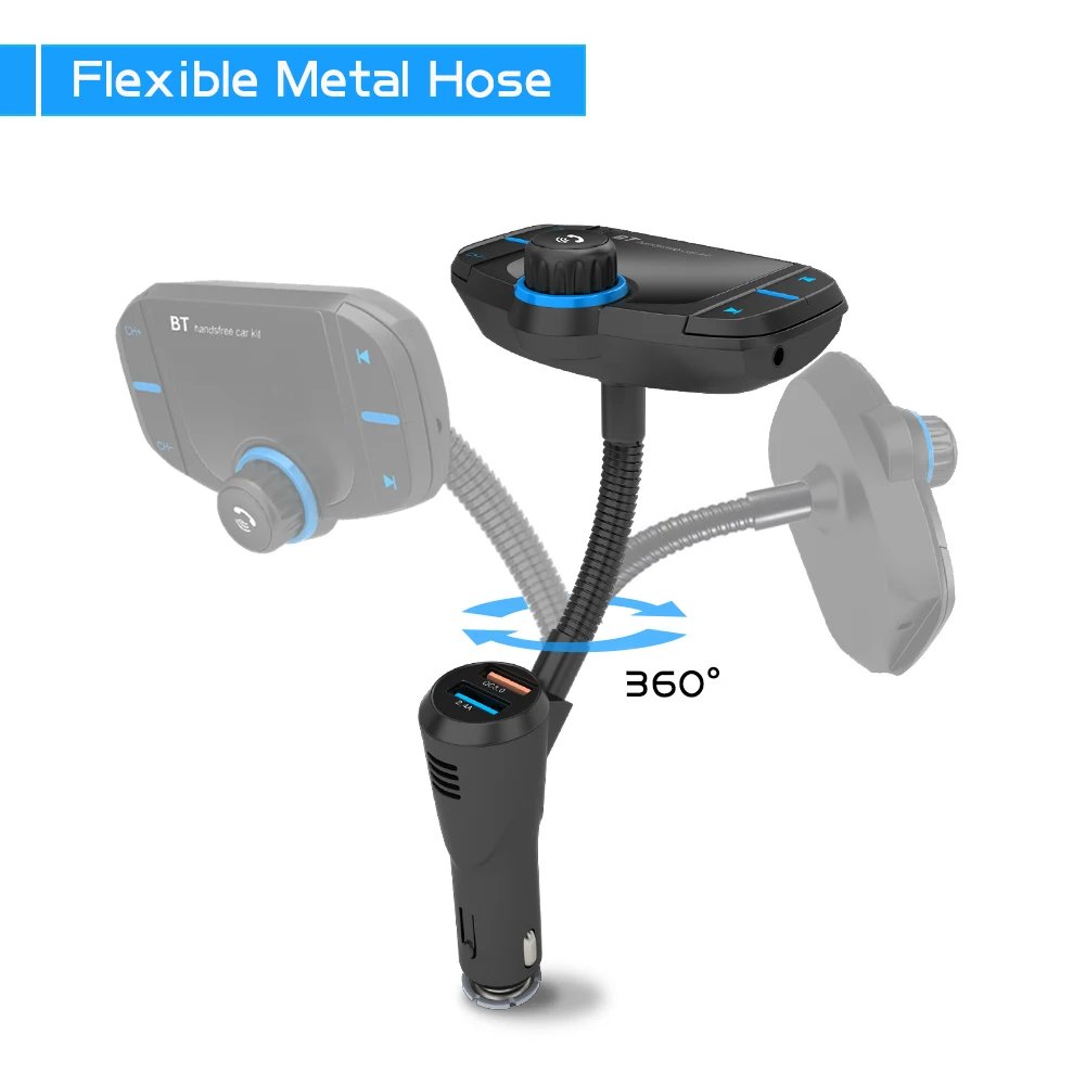 FM-трансмиттер с поддержкой Bluetooth и двумя USB-портами |