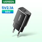 Сетевое зарядное USB-устройство Ugreen, 10 Вт, белоечёрное