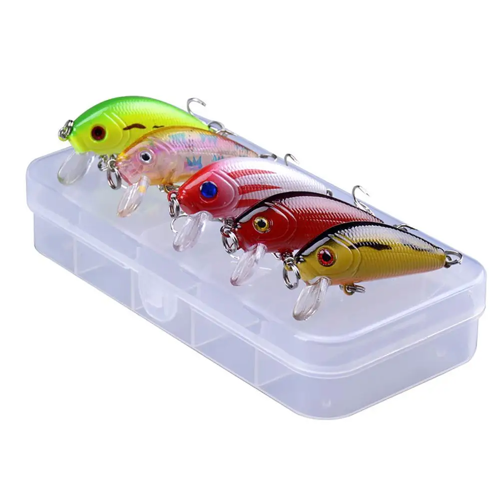 

Mini Minnow Fishing Lure Set 5cm 4g Bionic Fake Bait Artificial Hard Lure Fishing Accessories For Freshwater Seawater